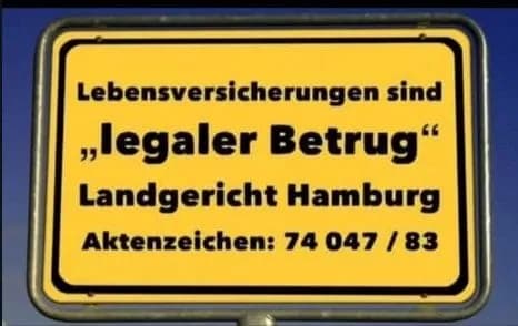 Rückerstattung Lebensversicherung Erfahrung