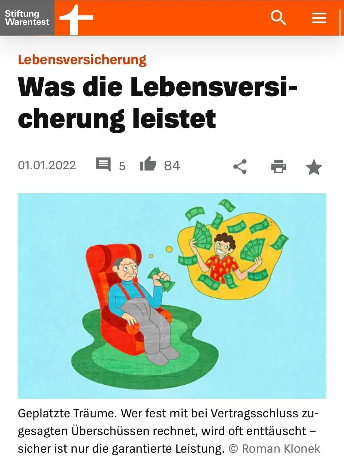 Rückerstattung Lebensversicherung Erfahrung