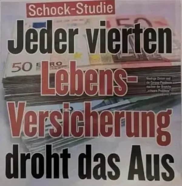 Lebensversicherung bgh-urteil